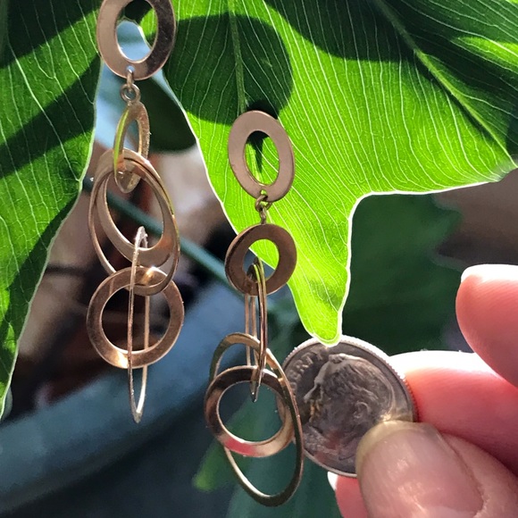 14k Gold Earrings - Picture 4 of 4